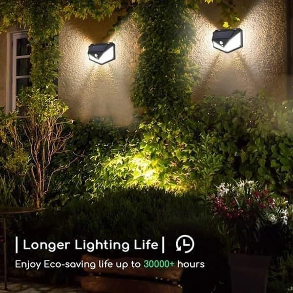 Bright Solar Lights | Wireless Security Motion Sensor Night Light