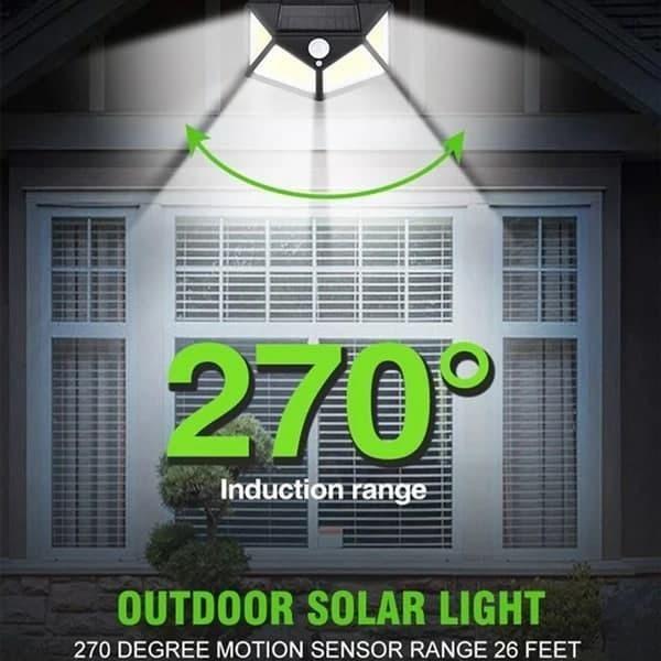 Bright Solar Lights | Wireless Security Motion Sensor Night Light