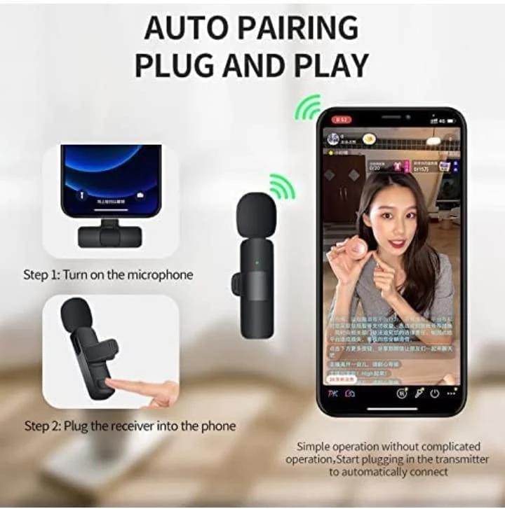 LAVALIER MICROPHONE AUDIO VIDEO RECORDING